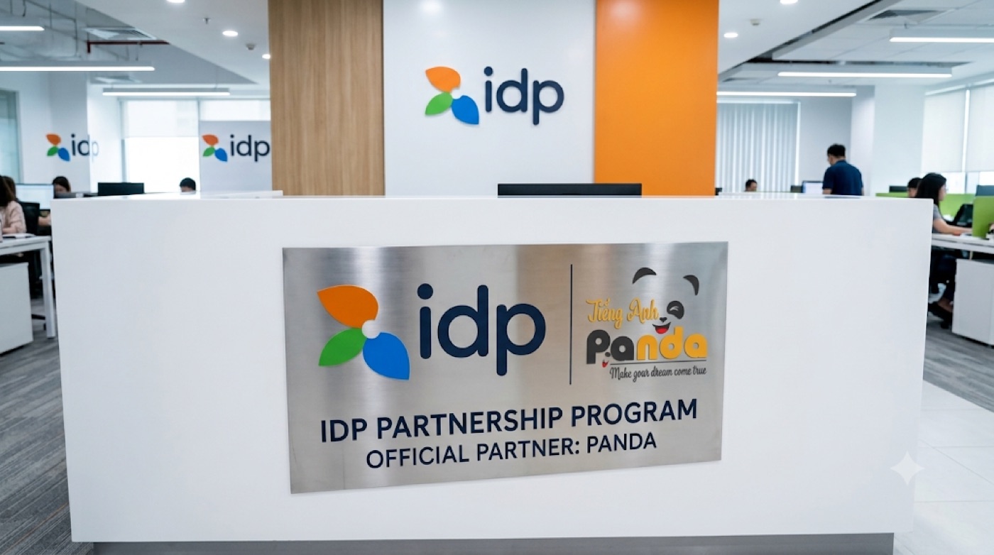 Văn phòng IDP Education - Panda HD là Đối tác Chính thức, thành viên IDP Partnership Program